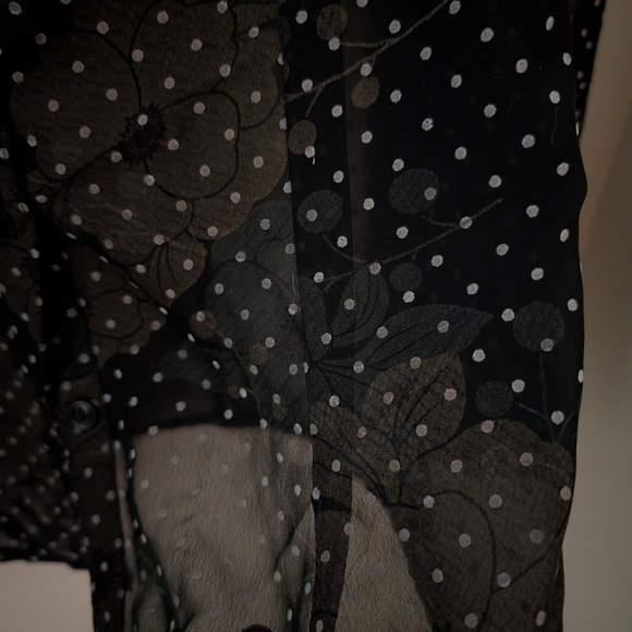Jessica Black Polka Dot Men's Shirt 2/22 $ on selected item - Picture 4 of 4
